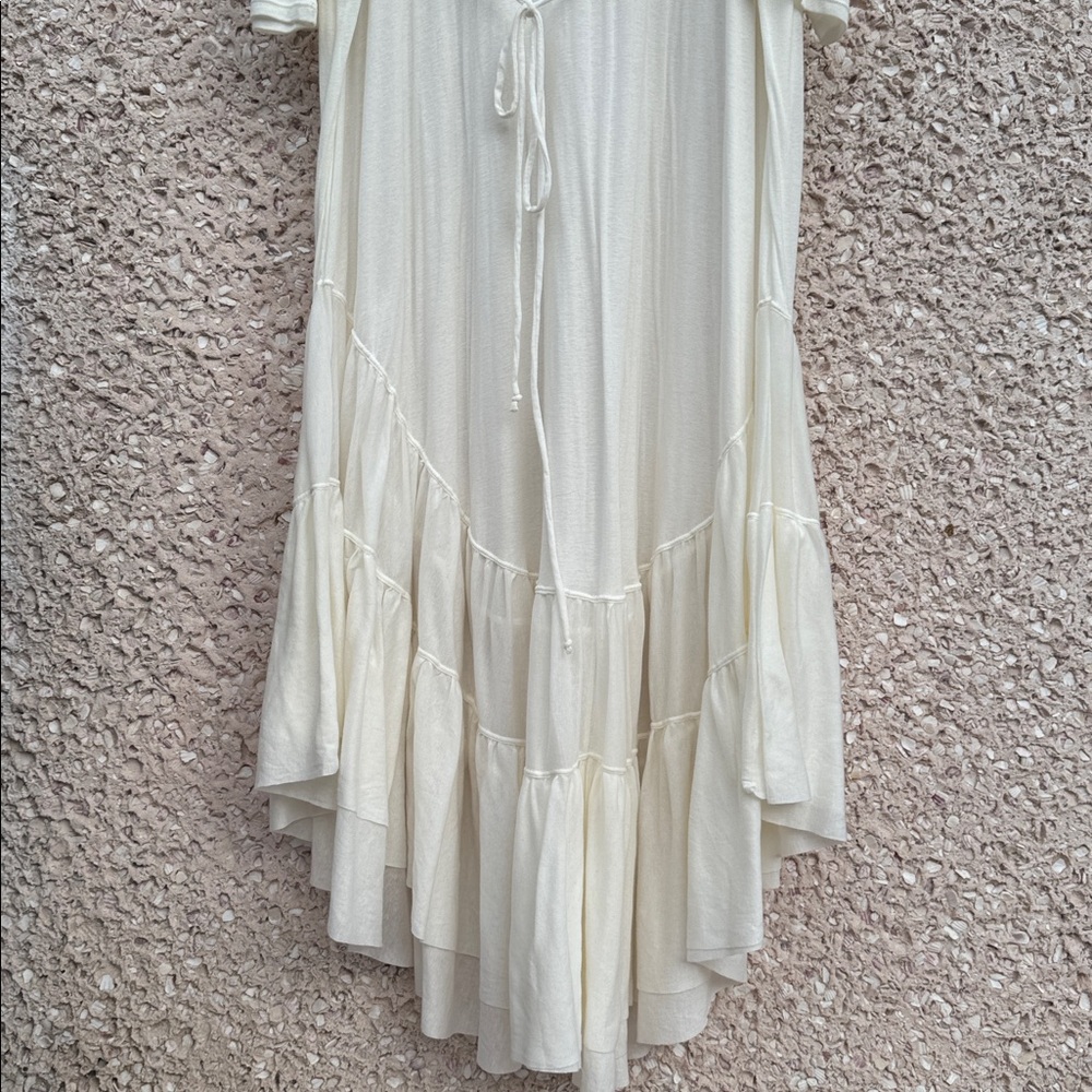 ❣️HOST PICK❣️Free People Sun Seeker Maxi Dress in White NWT - Picture 8 of 10